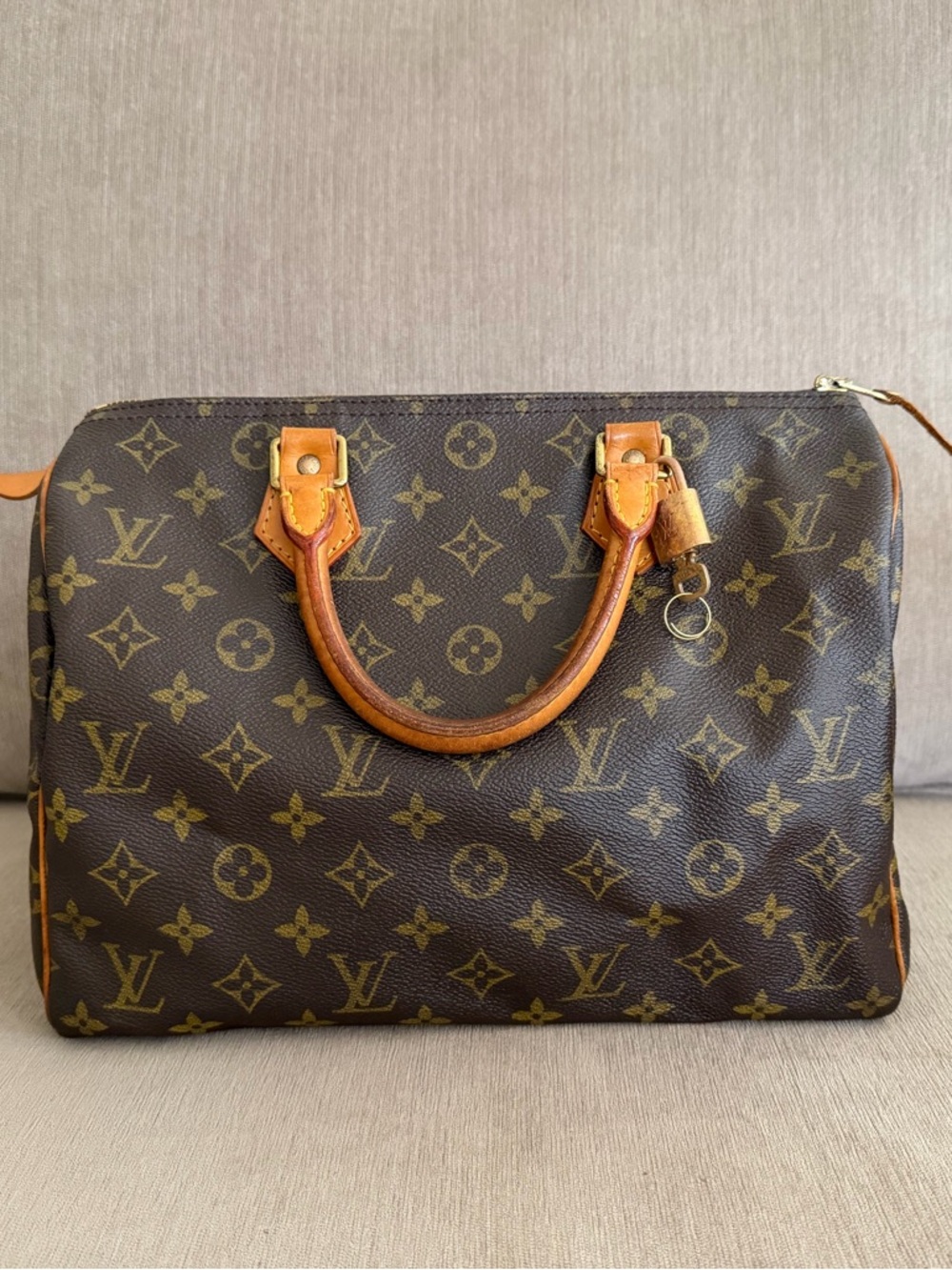 Vintage Louis Vuitton Speedy 30 Monogram Canvas Bag 2006 - Picture 2 of 10